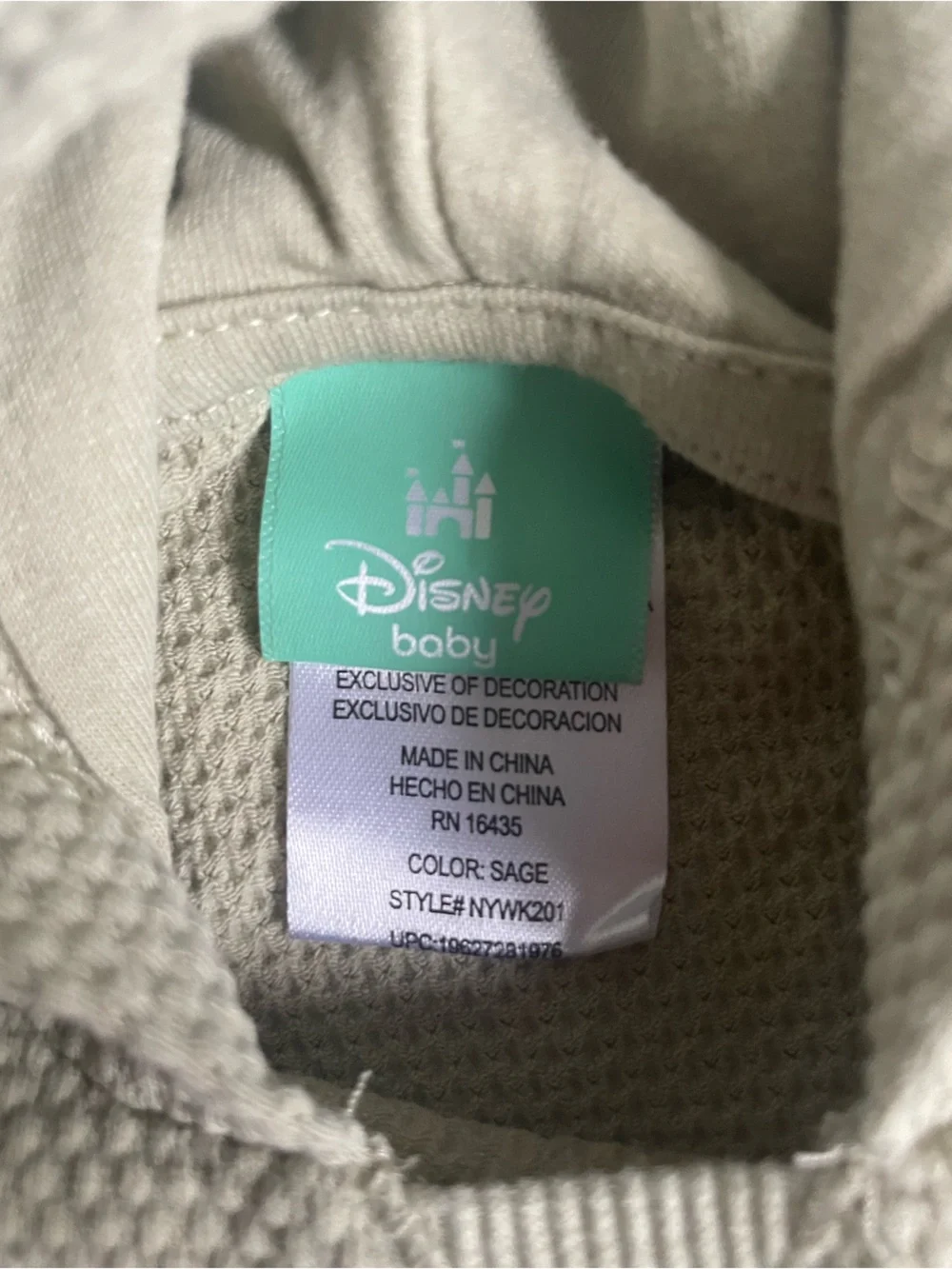 DISNEY Pooh Outfit Winnie The Pooh Green Shorts Hoodie Baby 3 6 Months Set